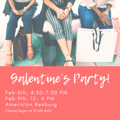 Feb 8th, 4_30-7_30 PMFeb 9th, 12- 4 PMAmericInn Rexburg